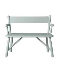 Børnemøbler-Børge Mogensen P11 - Børnebænk - Bøg - Blue Grey