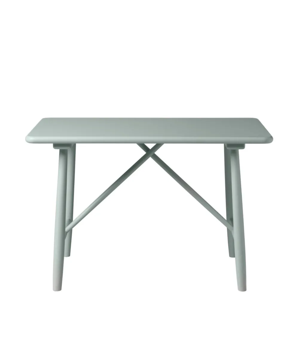Børnemøbler-Børge Mogensen P10 - Børnebord - Bøg - Blue Grey