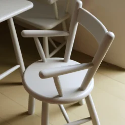 Børnemøbler-Børge Mogensen P9 - Børnestol - Bøg - Blue Grey