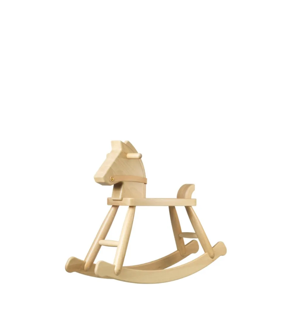 Børnemøbler-Sarah Moutouh P12 - Gyngehest - Bøg
