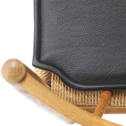 Hynder-FDB Møbler R5 Nøje - Hynde - Læder - Sort - J82