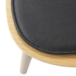 Hynder-FDB Møbler R5 Nøje - Hynde - Læder - Sort - J45