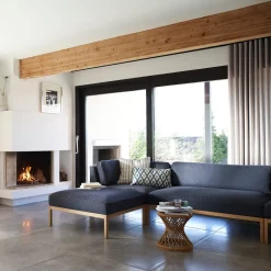 Puder-FDB Møbler R16 Slotsholmen - Pude - Blå - 50 x 50