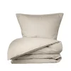 Soveværelse|Sengetøj-Kasper Salto R34 Tulipan - Sengesæt - Beige - 140 x 220