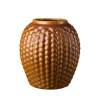 Vaser-FDB Møbler S7 Lupin - Vase - Golden Brown - 22 cm