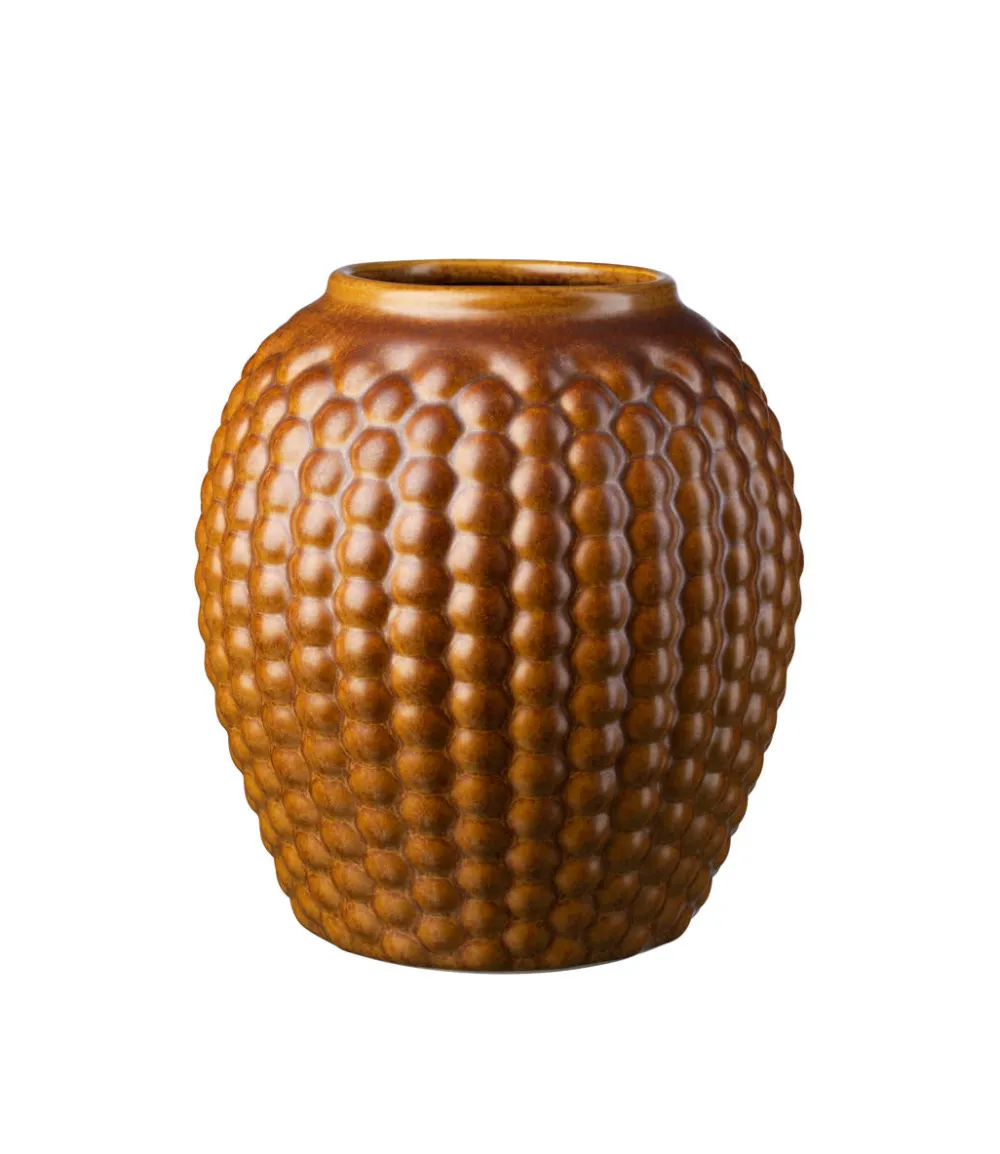 Vaser-FDB Møbler S7 Lupin - Vase - Golden Brown - 22 cm