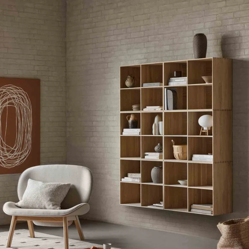 Vaser-FDB Møbler S7 Lupin - Vase - Warm Grey - 19 cm