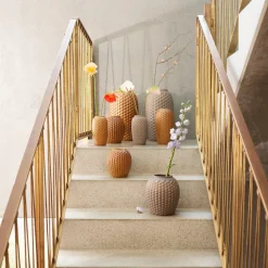 Vaser-FDB Møbler S7 Lupin - Vase - Warm Grey - 22 cm