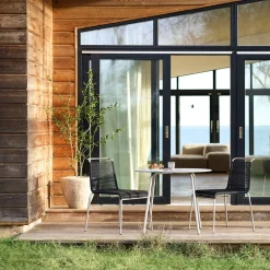 Havemøbelsæt-Salto & Sigsgaard Teglgaard - Lille Havesæt - Ø90/Sort