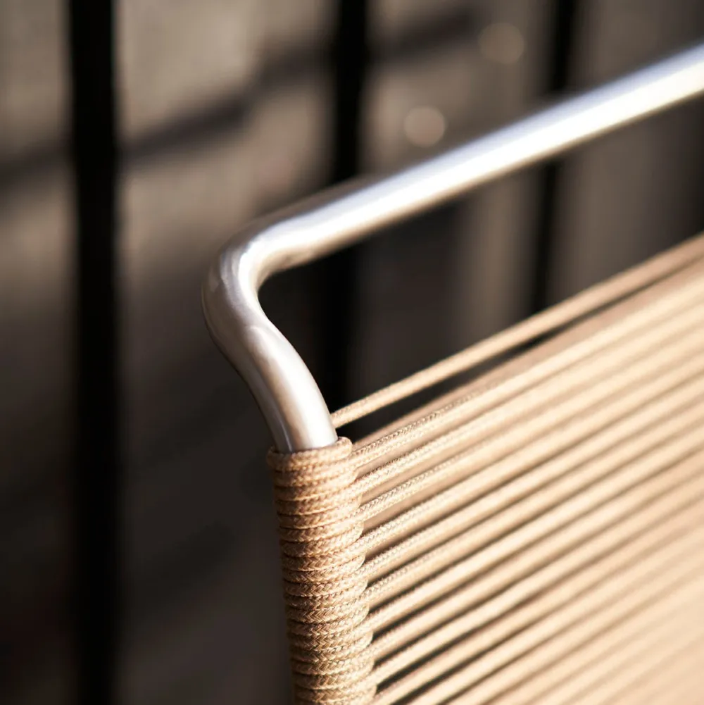 Havemøbelsæt-Salto & Sigsgaard Teglgaard - Lille Havesæt - 90x90/Brun