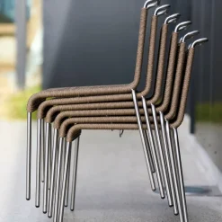 Havemøbelsæt-Salto & Sigsgaard Teglgaard - Lille Havesæt - Ø90/Brun