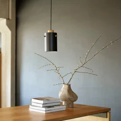 Pendler-Halskov Dalsgaard U10 Asnæs - Pendellampe - Eg - Jet Black