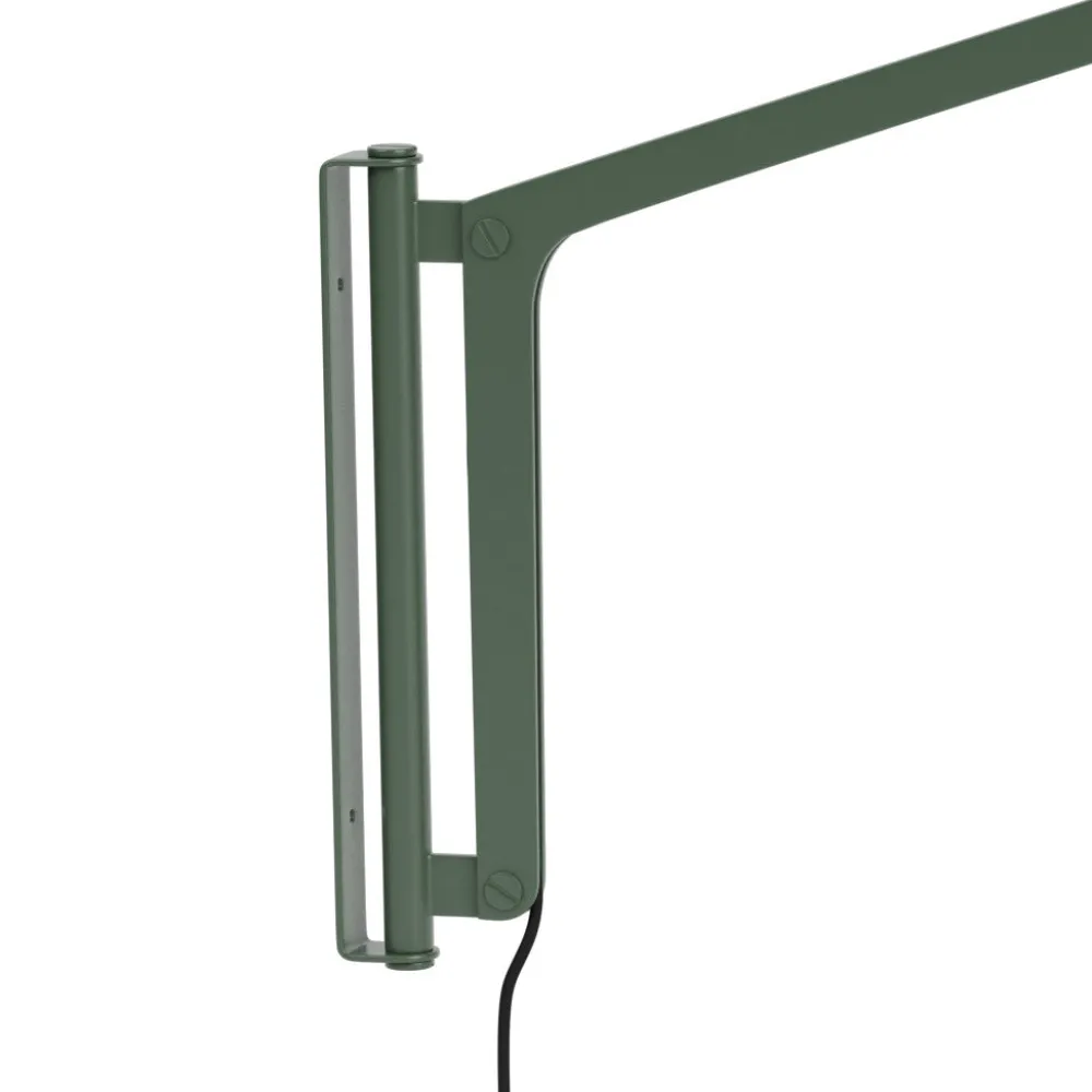 Væglamper-Laura Lange U17 Hasle - Væglampe - Lang - Olive Green