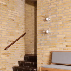 Væglamper-Laura Bilde U12 Sletterhage - Væglampe u ledning - Opal