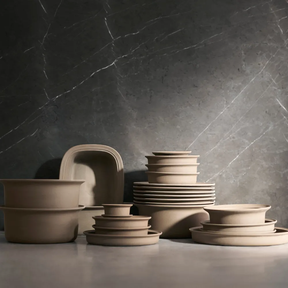 Køkkentilbehør-Grethe Meyer V28 Ildpot - Rektangulært fad - Lille - Keramik