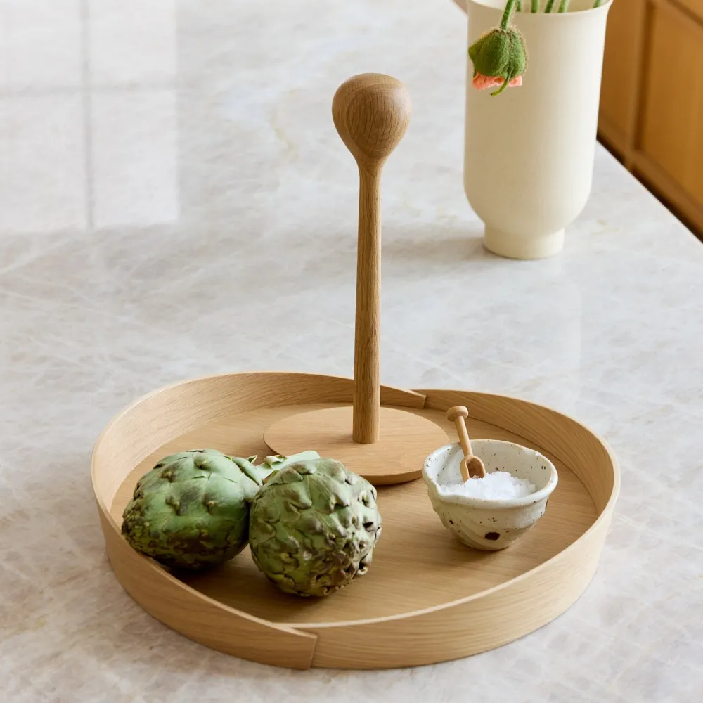 Køkkentilbehør-Philip Bro V43 Top - Bakke - Eg