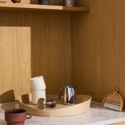 Køkkentilbehør-Philip Bro V43 Top - Bakke - Eg