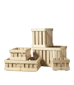 Kasser-Monica Ritterband X1 Æbletoft - Æblekasse - Eg - 2