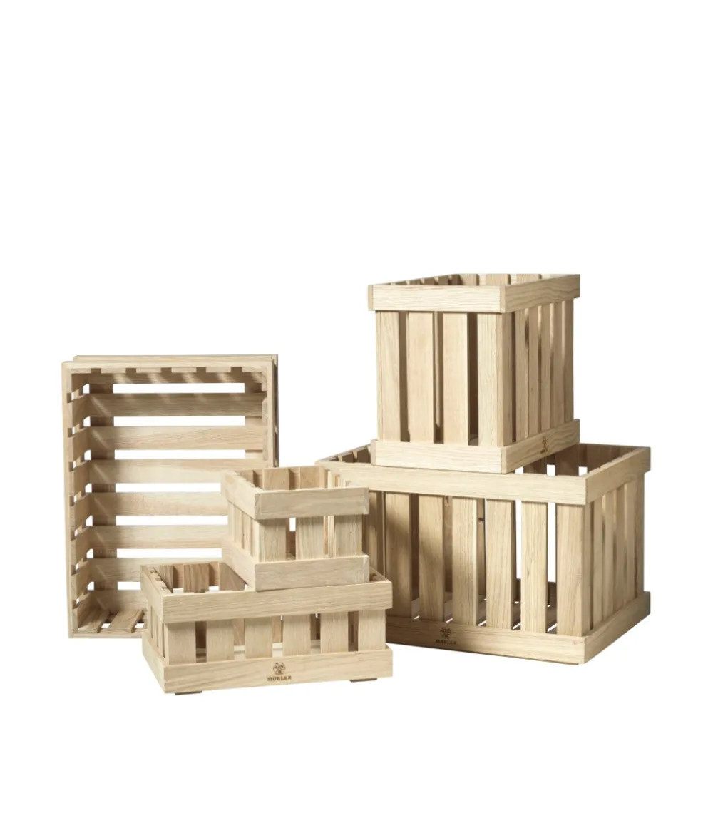 Kasser-Monica Ritterband X1 Æbletoft - Æblekasse - Eg - 2