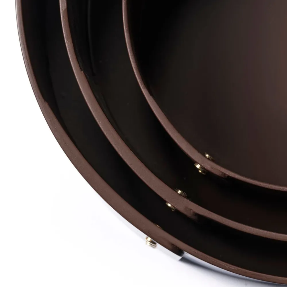 Æsker-Katrine Sander X3 Drejø - Birk - Chocolate Brown - Ø31